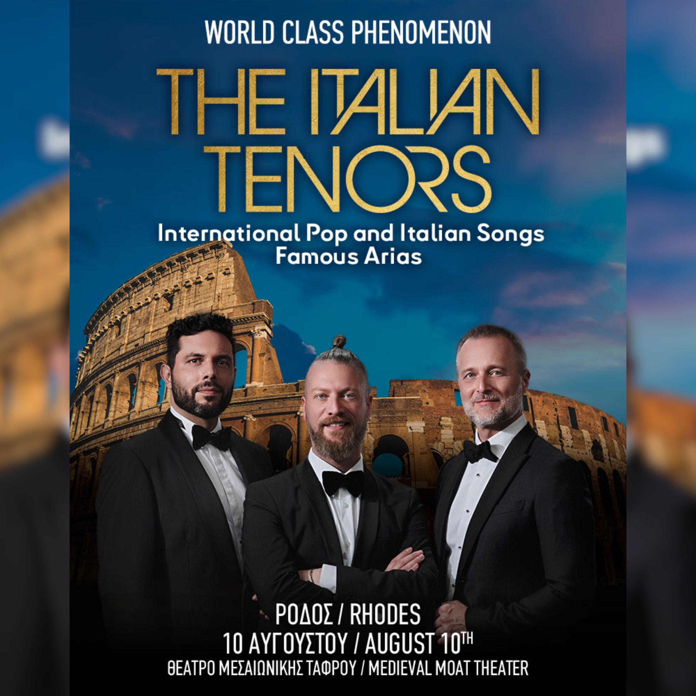 RHO | «International Pop and Italian Songs» | THE ITALIAN TENORS